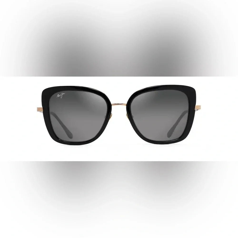 MAUI JIM Violet Lake Luxury Sunglasses (Black with Gold) - Picture 6 of 6